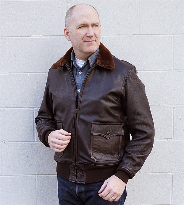 Good Wear Leather Monarch Mfg. Co. M-422 Jacket