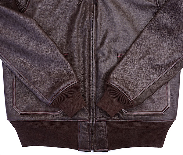 Good Wear Leather Monarch Mfg. Co. M-422 Jacket Knits