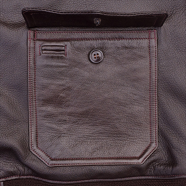 Good Wear Leather Monarch Mfg. Co. M-422 Jacket Pocket