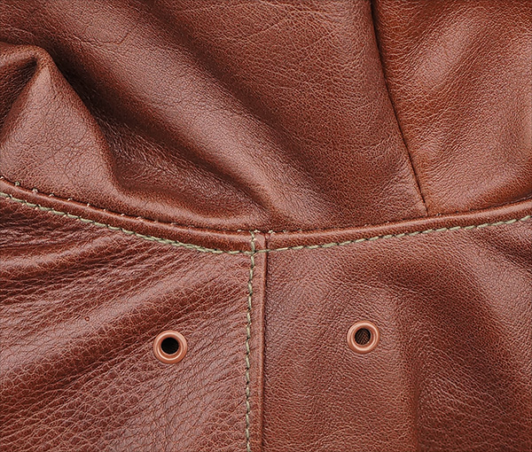 Good Wear Leather Monarch Type A-2 Jacket Seams