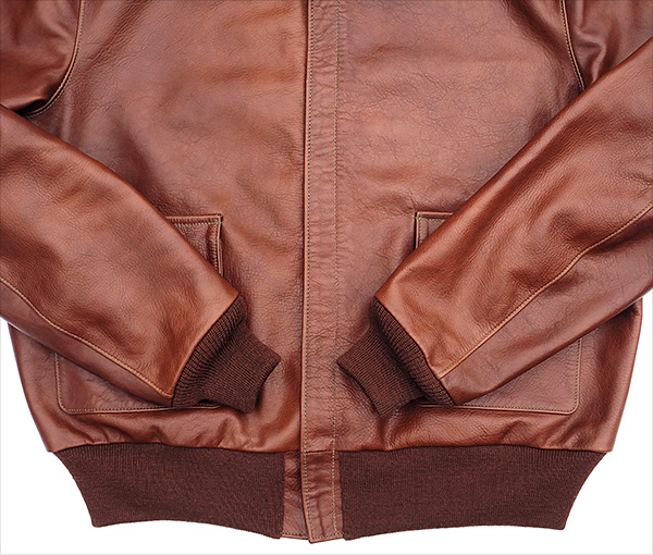 Good Wear Leather Monarch Type A-2 Jacket Knits