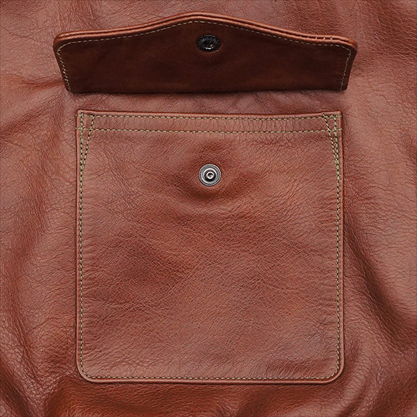 Good Wear Leather Monarch Type A-2 Jacket Pocket