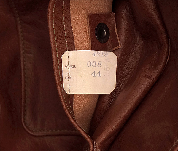 Good Wear Leather Monarch Type A-2 Jacket Pocket