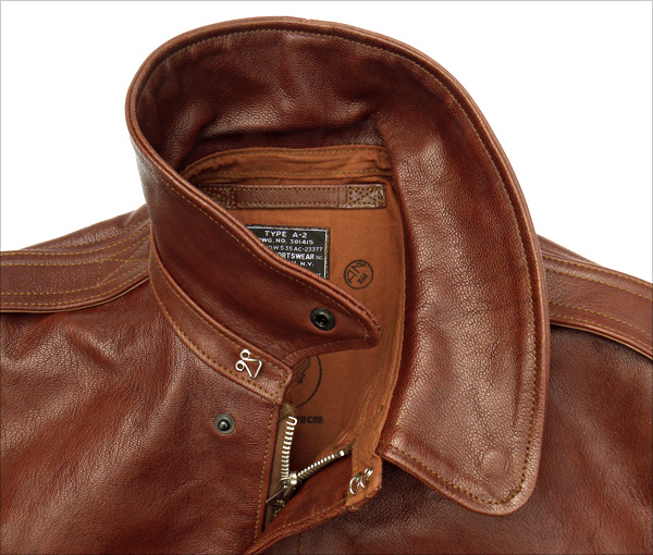 Good Wear Leather Perry Sportswear Type A-2 Collar