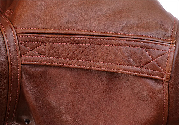 Good Wear Leather Perry Sportswear Type A-2 Front View