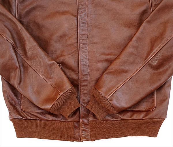 Good Wear Leather Perry Sportswear Type A-2 Front View