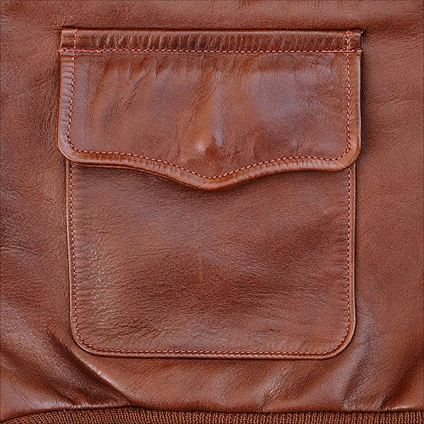 Good Wear Leather Perry Sportswear Type A-2 Front View