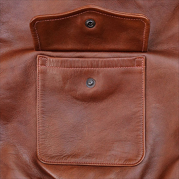 Good Wear Leather Perry Sportswear Type A-2 Front View