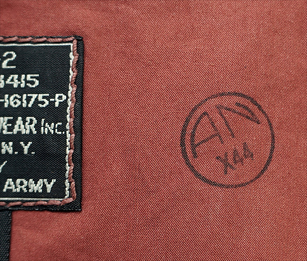Good Wear Leather Perry Sportswear Type A-2 Front View