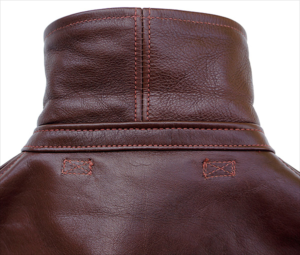 Good Wear Leather Perry Sportswear Type A-2 Front View