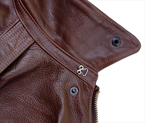 Good Wear Leather Perry Sportswear Type A-2 Front View