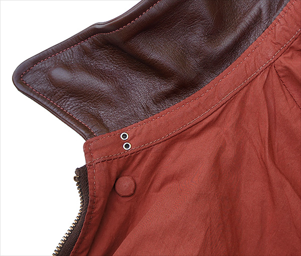 Good Wear Leather Perry Sportswear Type A-2 Front View