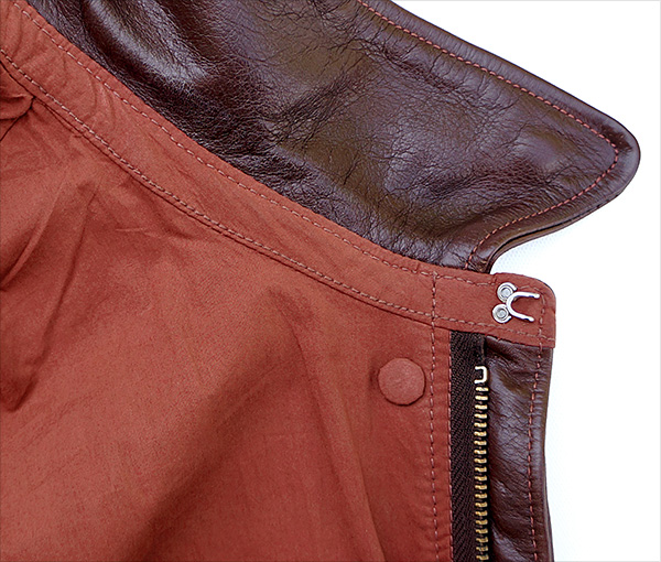 Good Wear Leather Perry Sportswear Type A-2 Front View