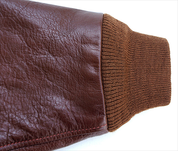 Good Wear Leather Perry Sportswear Type A-2 Front View