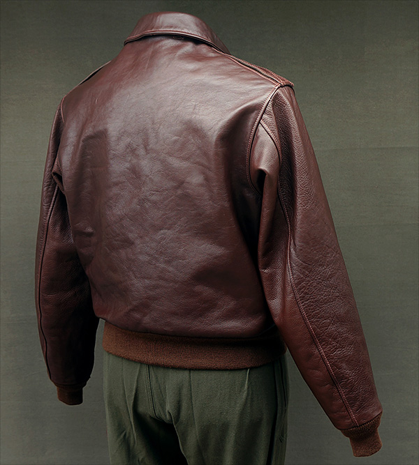 Good Wear Leather Perry Sportswear Type A-2 Front View