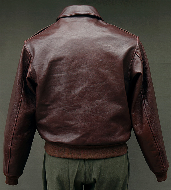 Good Wear Leather Perry Sportswear Type A-2 Front View