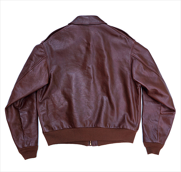 Good Wear Leather Perry Sportswear Type A-2 Front View