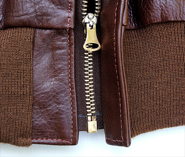 Good Wear Leather Perry Sportswear Type A-2 Front View
