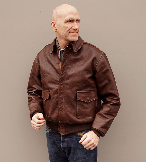 Good Wear Leather Coat Company — Poughkeepsie Type A-2 Jacket Flight Jacket