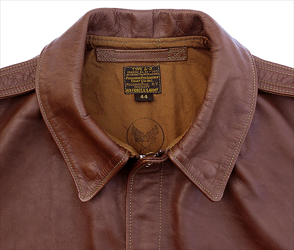Good Wear Leather's Poughkeepsie Type A-2 Flight Jacket Collar