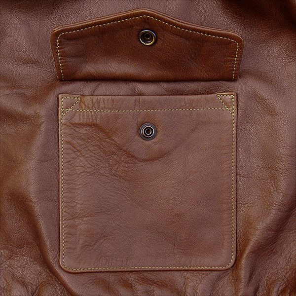 Good Wear Leather's Poughkeepsie Type A-2 Flight Jacket Pocket