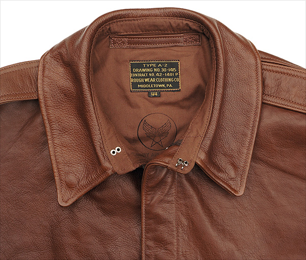 Good Wear Leather Rough Wear 42-1401-P Type A-2 Jacket Collar