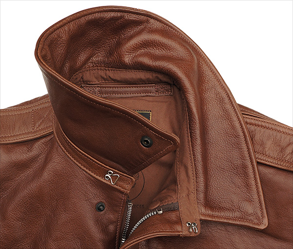 Good Wear Leather Rough Wear 42-1401-P Type A-2 Jacket Collar