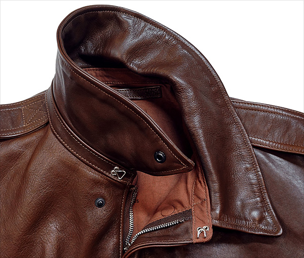 Good Wear Leather Rough Wear 42-1401-P Type A-2 Jacket Collar