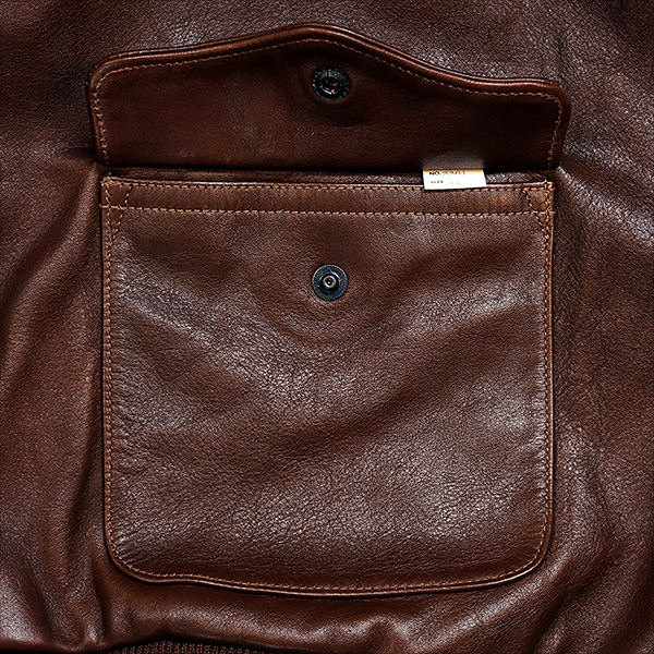 Good Wear Leather Rough Wear 42-1401-P Type A-2 Jacket Pocket