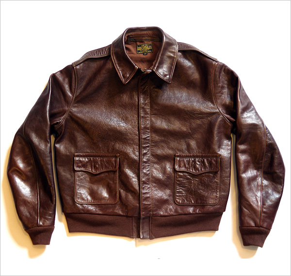 Good Wear Leather's Rough Wear Type A-2 Flat Front