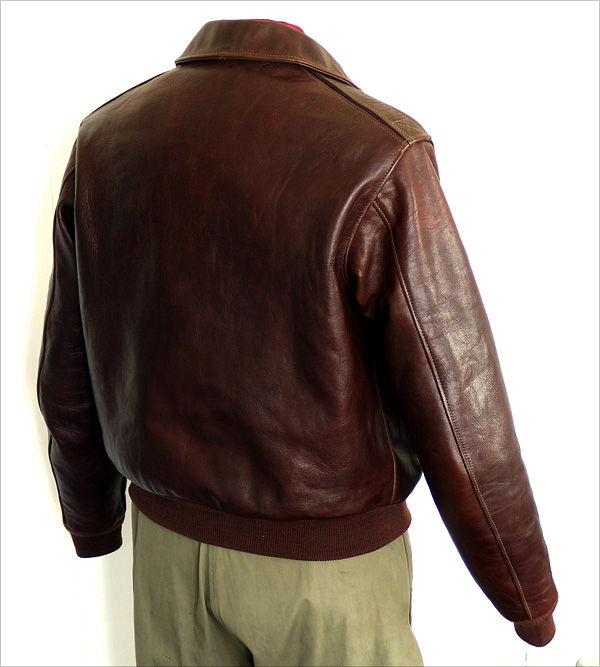 Good Wear Leather's Rough Wear Type A-2 Reverse View