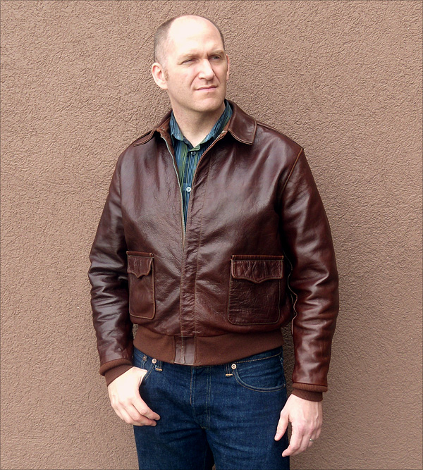 Good Wear Leather's Rough Wear Type A-2 Talon Zipper