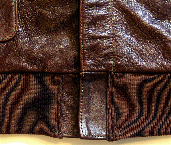 Good Wear Leather's Rough Wear Type A-2 Talon Zipper