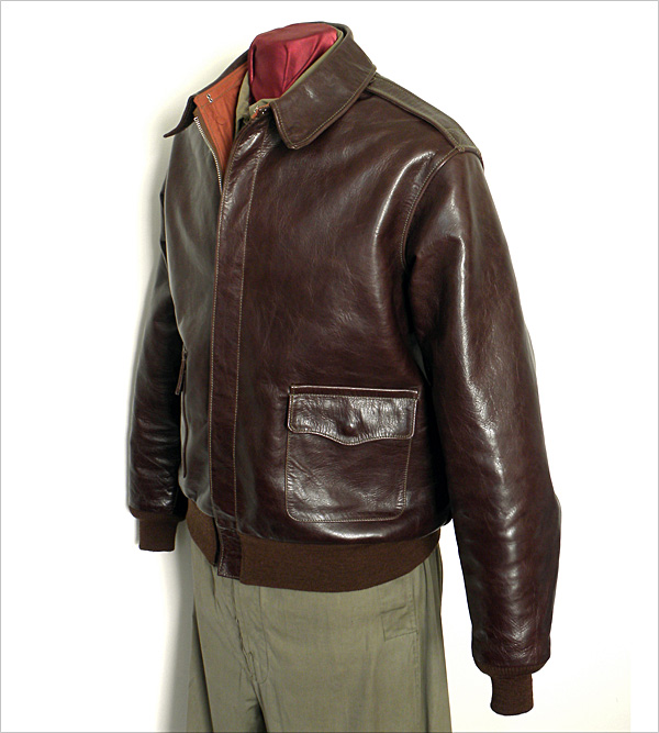 Good Wear Leather's Rough Wear Type A-2 Front View