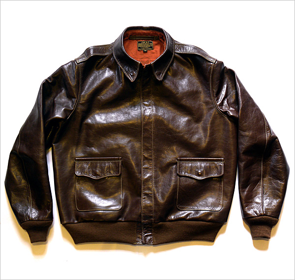 Good Wear Leather's Rough Wear Type A-2 Flat Front