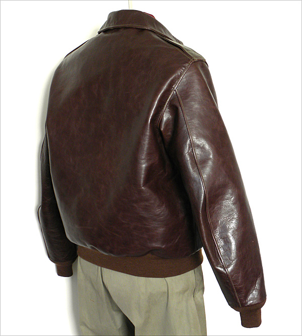 Good Wear Leather's Rough Wear Type A-2 Reverse View