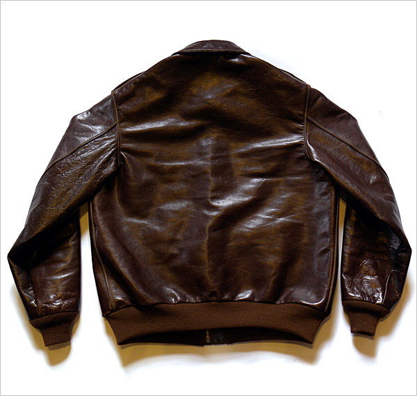 Good Wear Leather's Rough Wear Type A-2 Flat Reverse