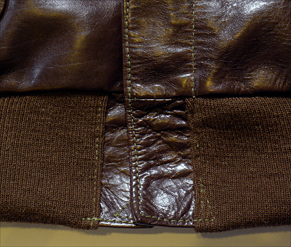 Good Wear Leather's Rough Wear Type A-2 Talon Zipper