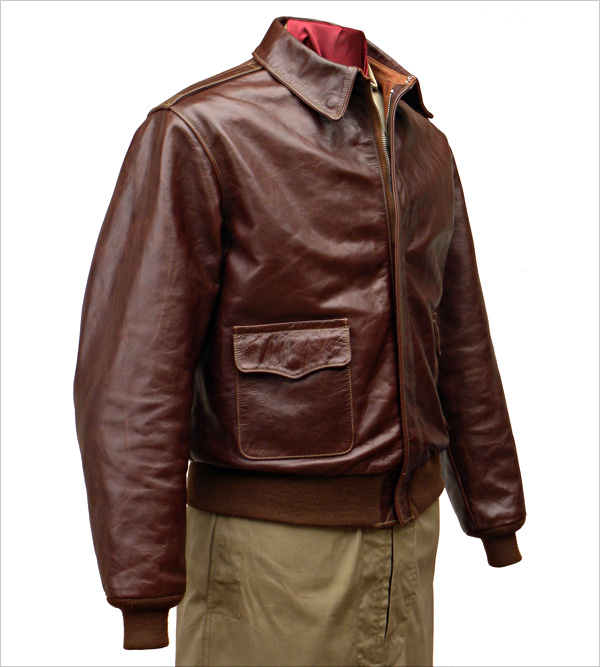 Good Wear Leather's Rough Wear Type A-2 Talon Zipper