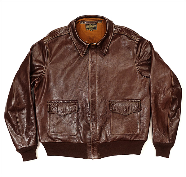 Good Wear Leather's Rough Wear 27752 Type A-2 Flat Front