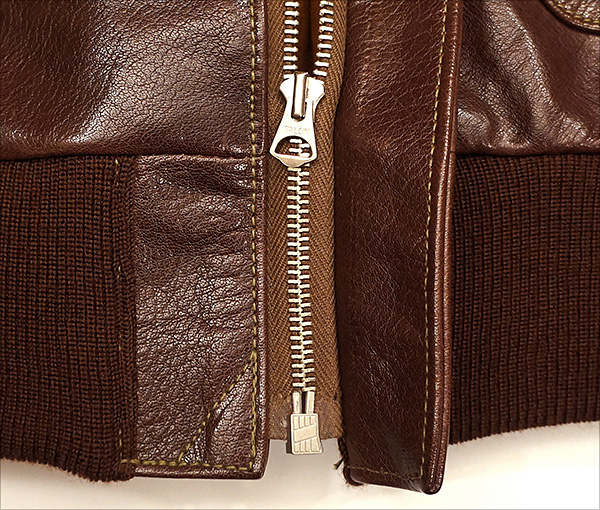 Good Wear Leather's Rough Wear 27752 Type A-2 Talon Zipper