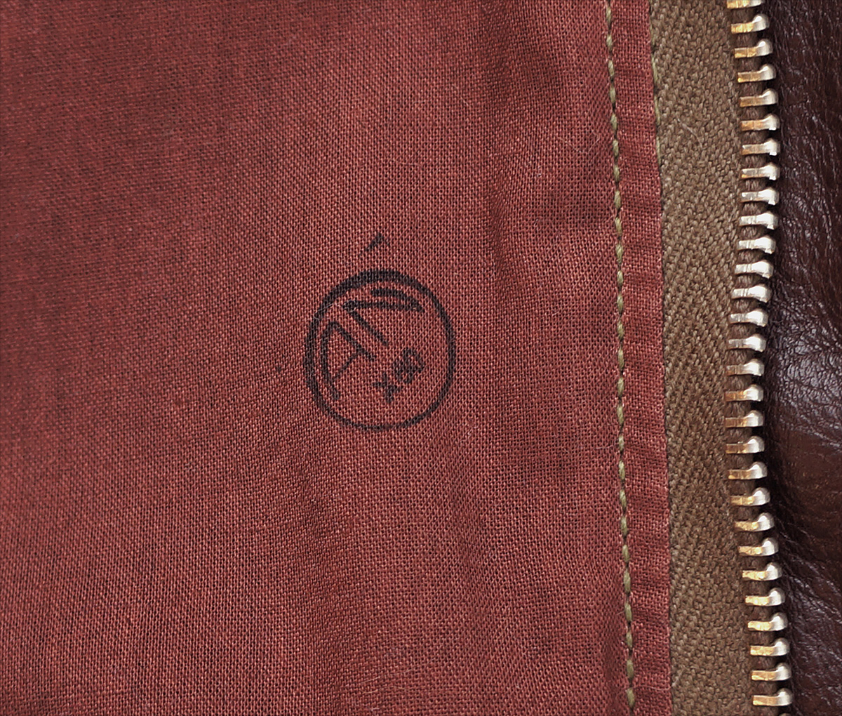 Good Wear Leather's Rough Wear 27752 Type A-2 AN Stamp