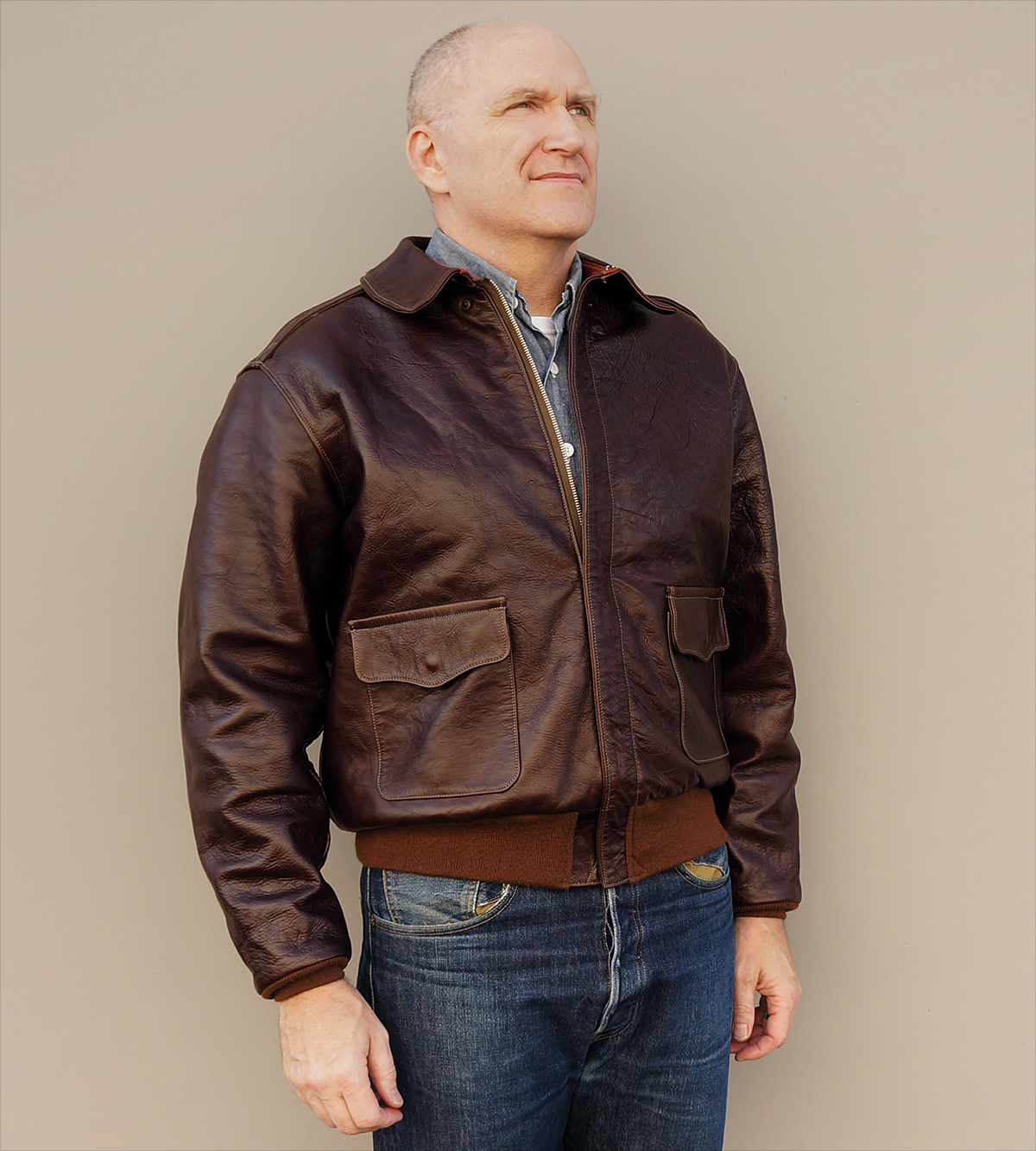 Good Wear Leather's Rough Wear 27752 Type A-2 Jacket