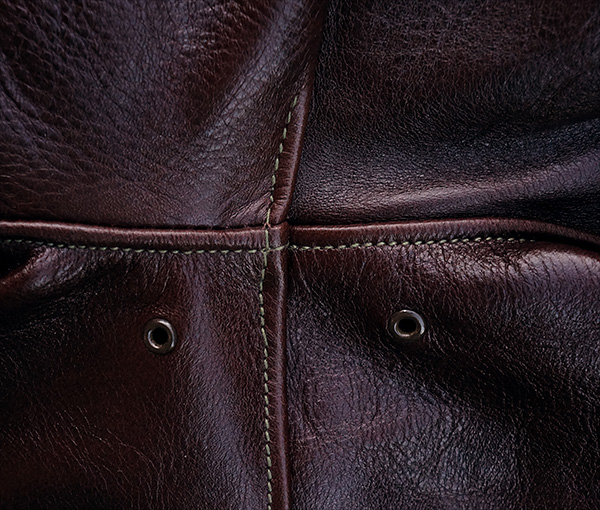 Good Wear Leather's Rough Wear 27752 Type A-2 Arm Seams 