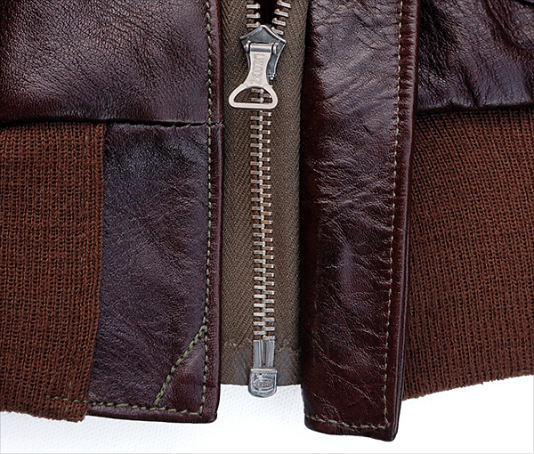 Good Wear Leather's Rough Wear 27752 Type A-2 Talon Zipper