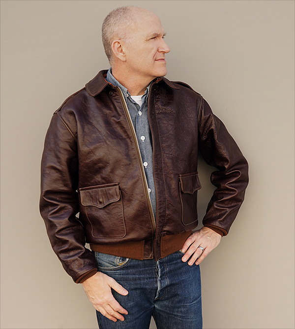 Good Wear Leather's Rough Wear 27752 Type A-2 Jacket