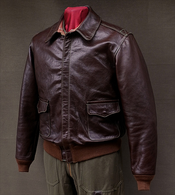 Good Wear Leather's Rough Wear 27752 Type A-2 Front View