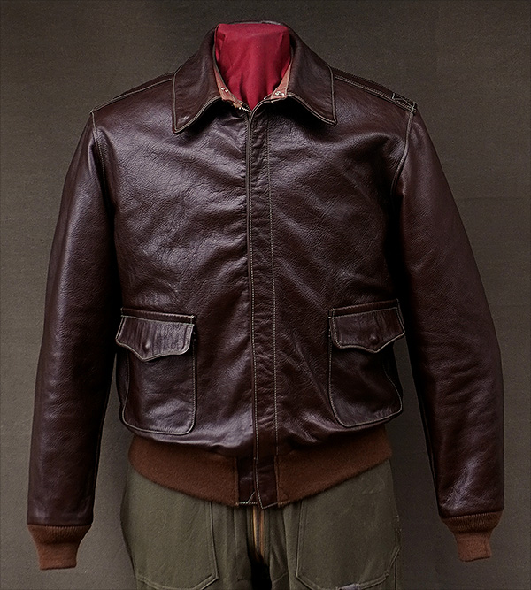 Good Wear Leather's Rough Wear 27752 Type A-2 Front View