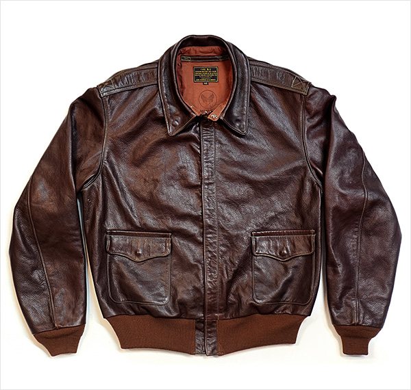 Good Wear Leather's Rough Wear 27752 Type A-2 Flat Front