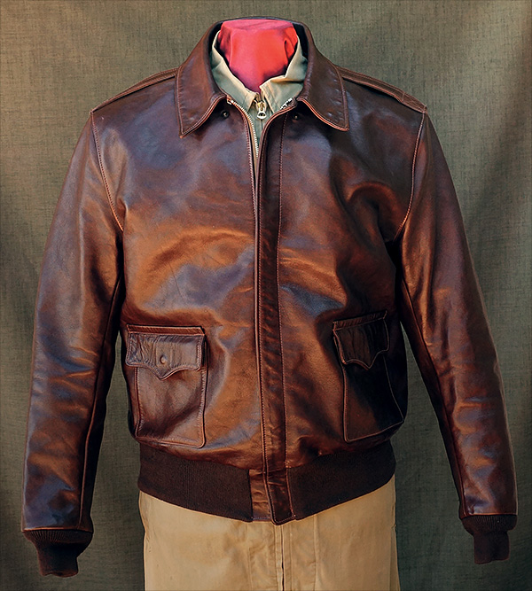 Good Wear Leather's Star Sportswear Type A-2 Jacket Front View